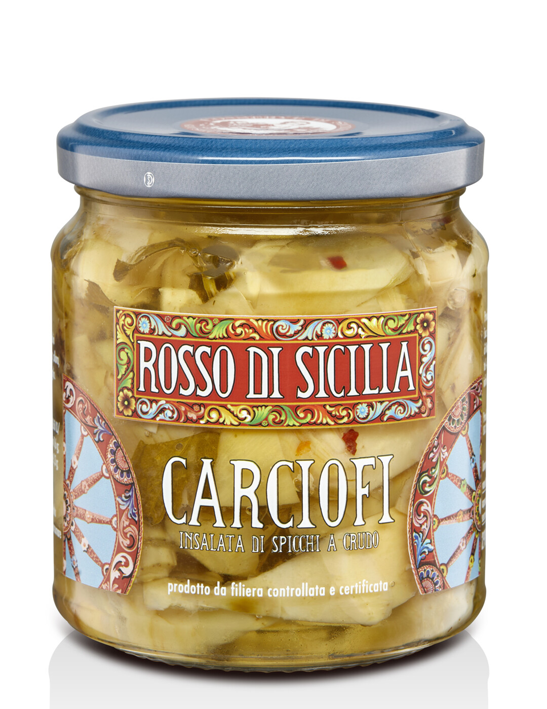 Carciofi - Insalata di spicchi a crudo 290gr (€ 3,15 al pezzo) - 1 scatola Cunzata da 9 pezzi Carciofi - Insalata di spicchi a crudo 290gr (€ 3,15 al pezzo) - 1 scatola Cunzata da 9 pezzi