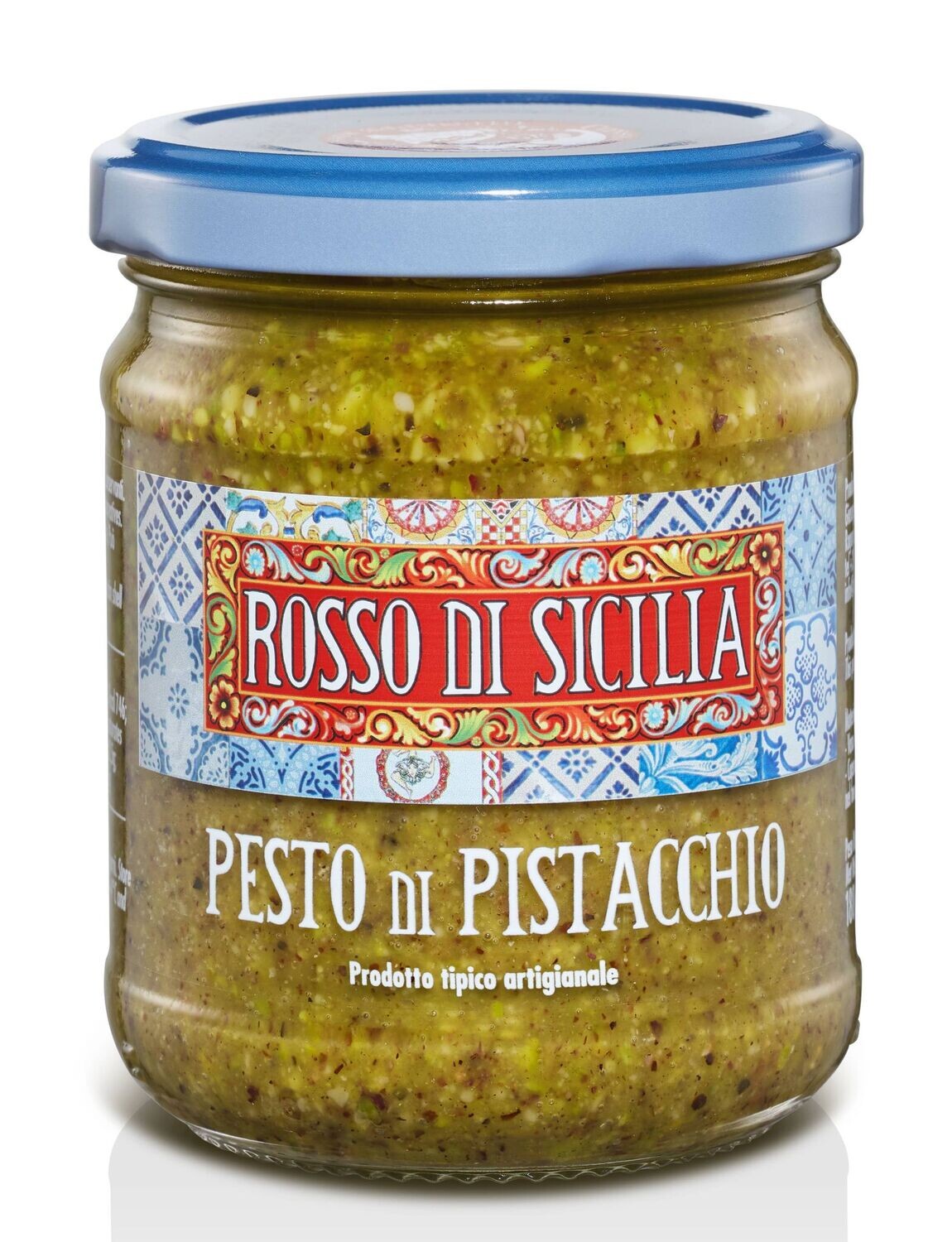 Pesto di Pistacchio 180gr (€ 5,58 al pezzo) - 1 Scatola Cunzata da 9 pezzi Pesto di Pistacchio 180gr (€ 5,58 al pezzo) - 1 Scatola Cunzata da 9 pezzi