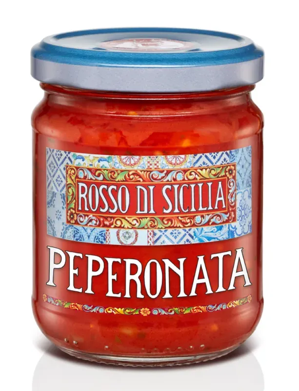 Peperonata 280 gr (€ 3,38 al pezzo) - 1 Scatola Cunzata da 9 pezzi