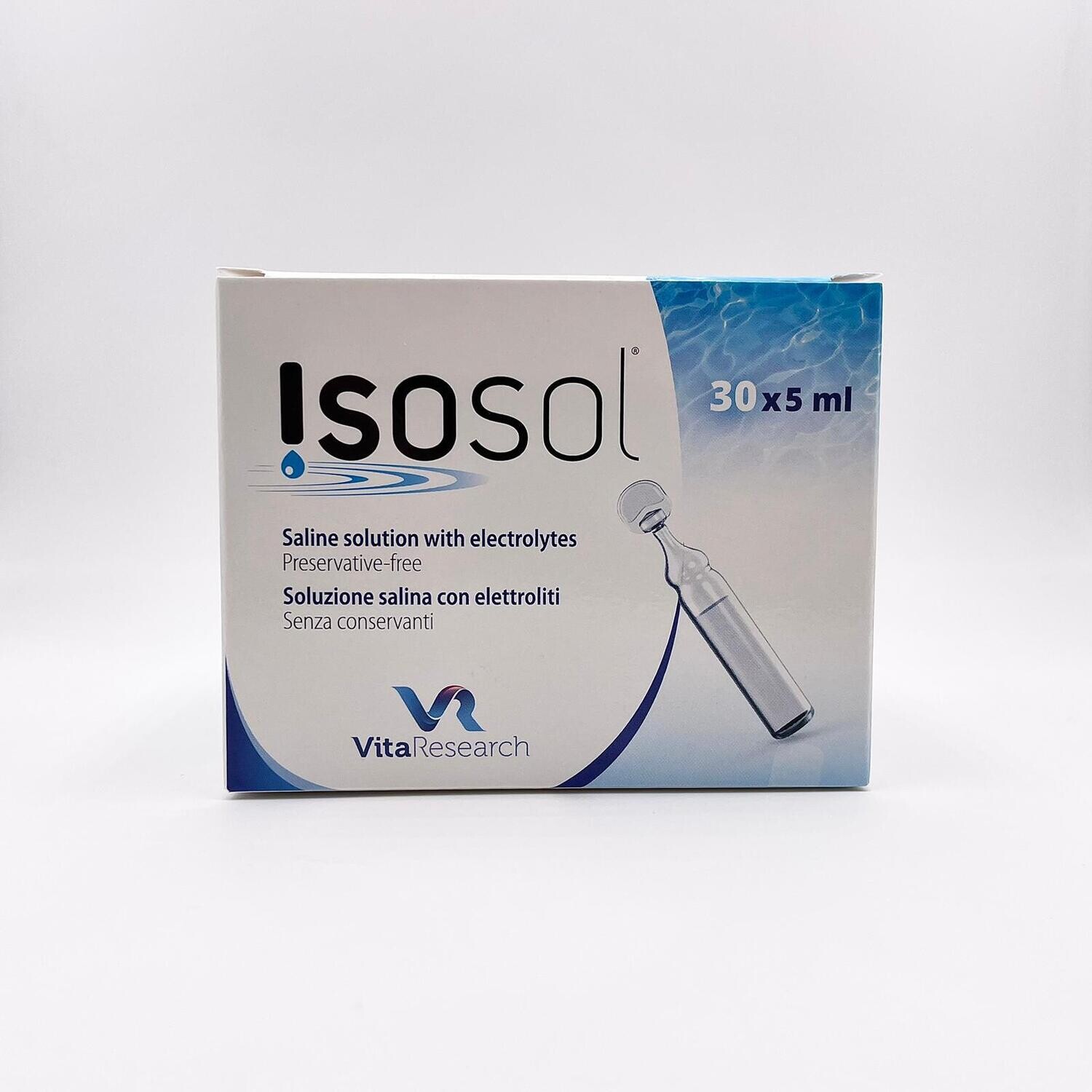 Soluzione salina monodose introvabile Isosol per lenti a contatto Sclerali scadenza 06 2025