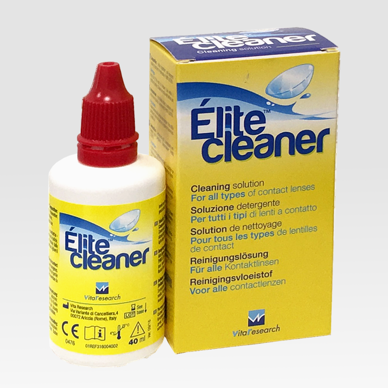 Sapone detergente Elite Cleaner per lenti a contatto rigide e morbide