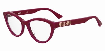 Occhiale da vista donna in acetato Moschino - MOS623 - C9A/17 RED / 52