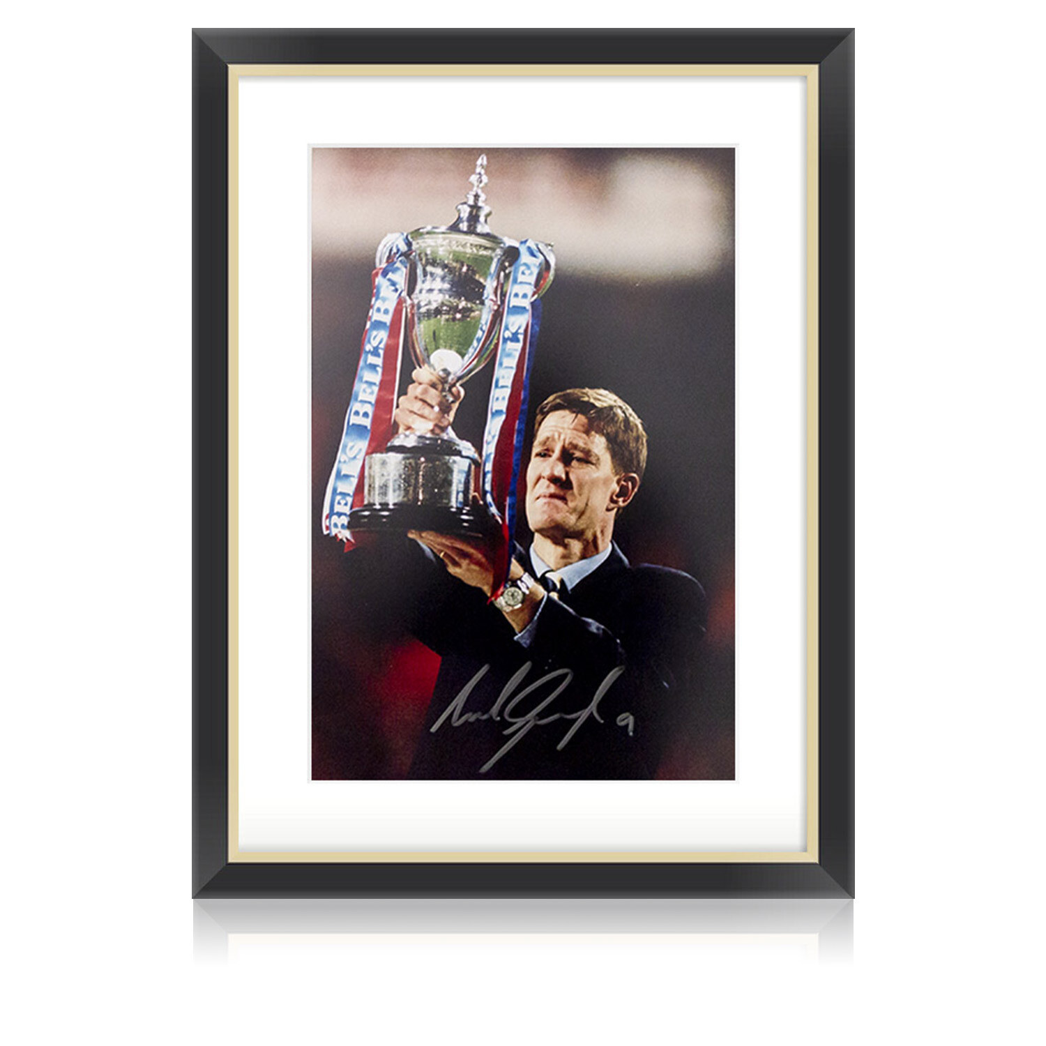 Richard Gough 9 in a Row Signed Print