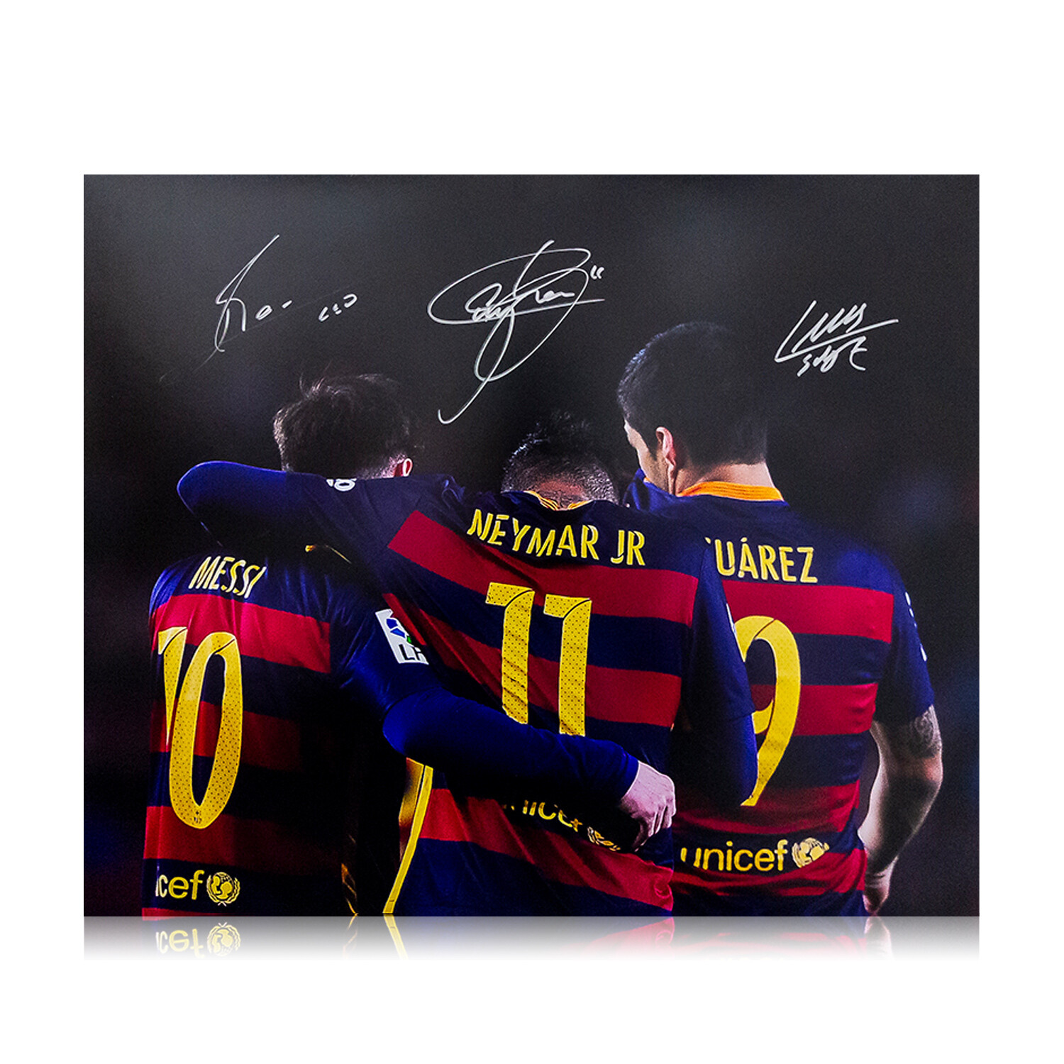 Messi, Neymar Jr & Suarez “Ultimate Front Three” Print