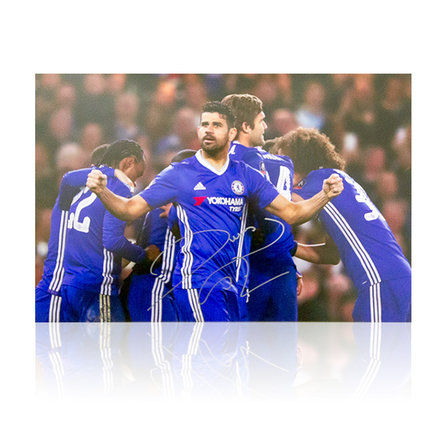 Diego Costa Chelsea FC Signed Print