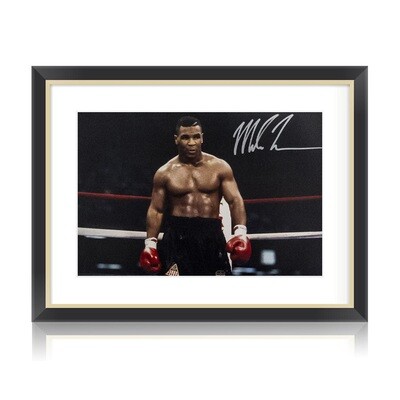 Mike Tyson Iron Mike Signed & Framed Print