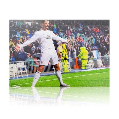 Cristiano Ronaldo 'Si' Signed Print