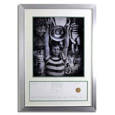 The Lisbon Lions Limited Edition Fully Signed Print