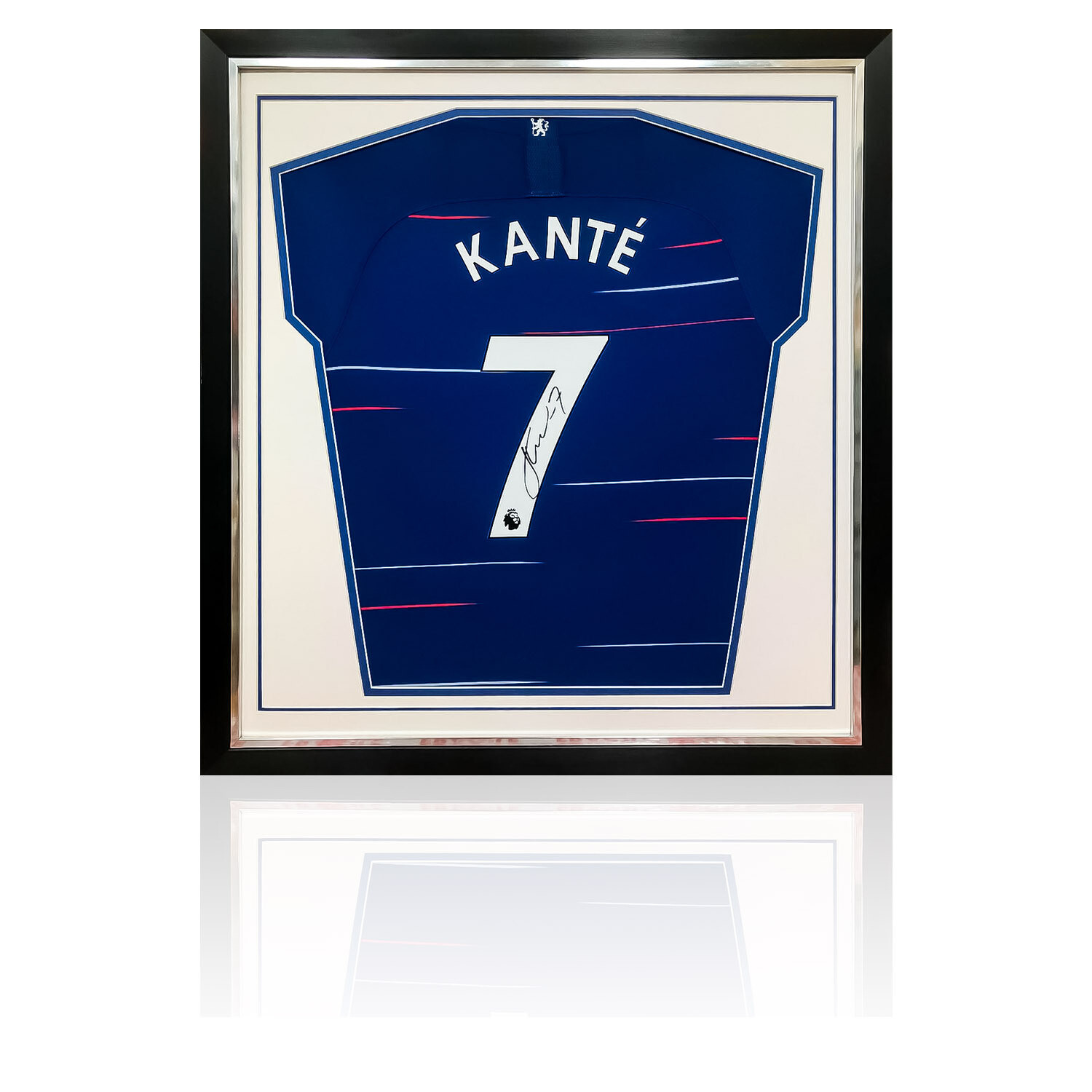 N'Golo Kante Signed & Framed Chelsea 2018/19 Shirt