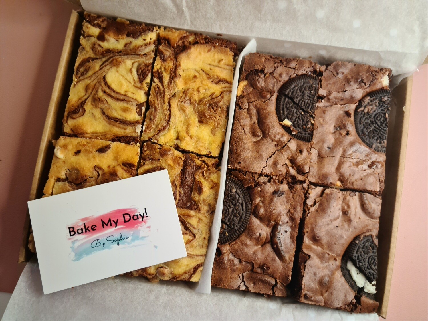 Mixed Traybake Box, other flavours included in the description
