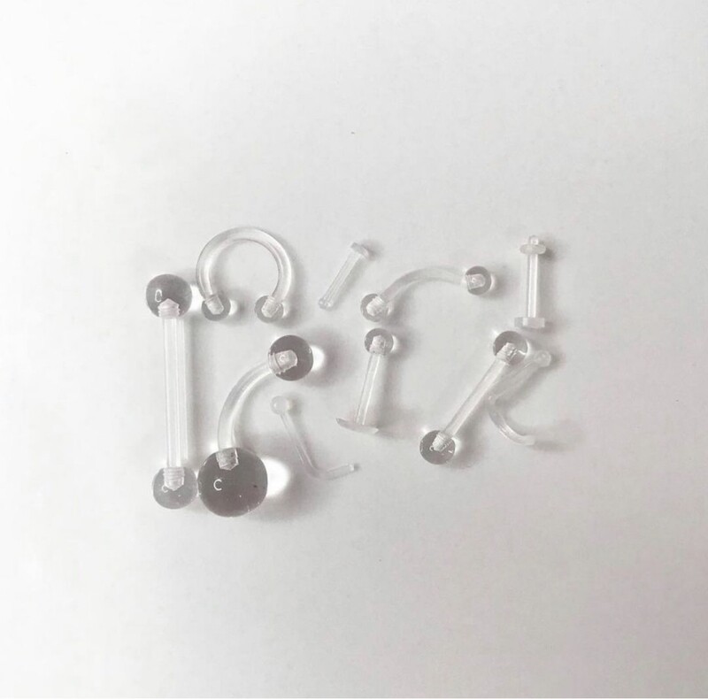 Mixed piercings