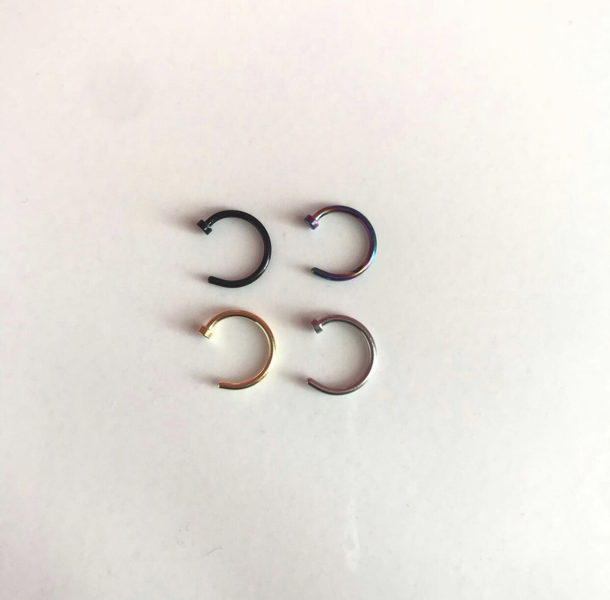 Nose rings and hoops