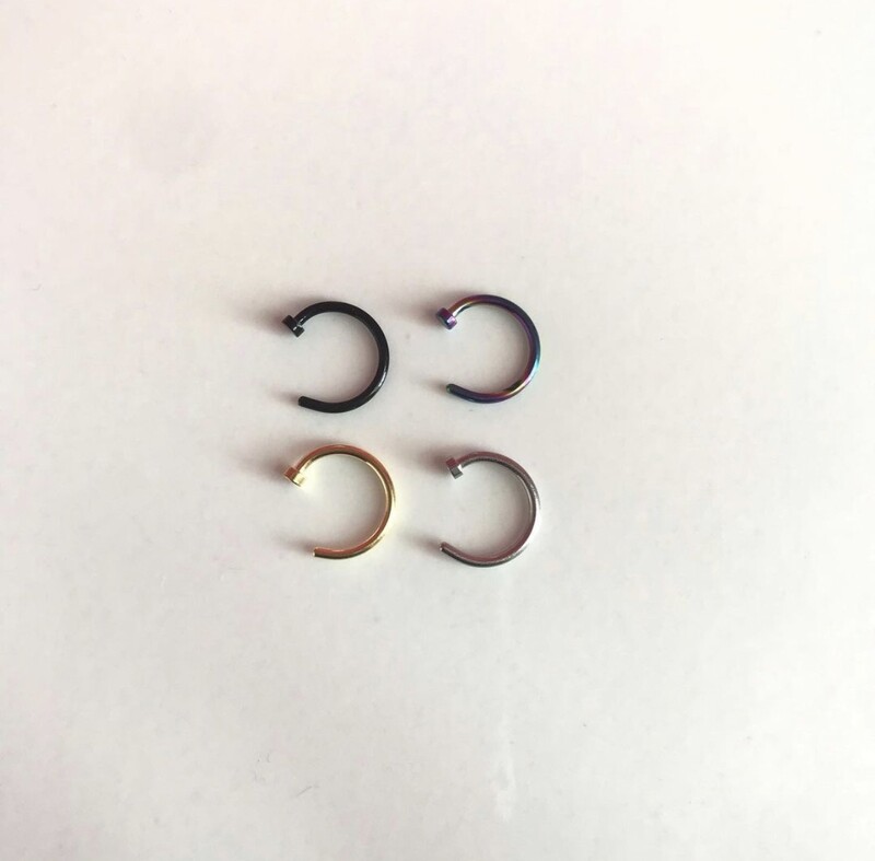 Nose rings and hoops