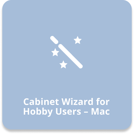 Cabinet Wizard Hobby Users – Mac