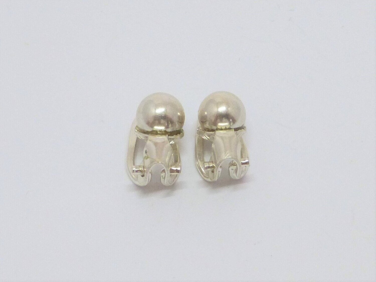 Ohrclips Silber 925 mit Kugel 6mm