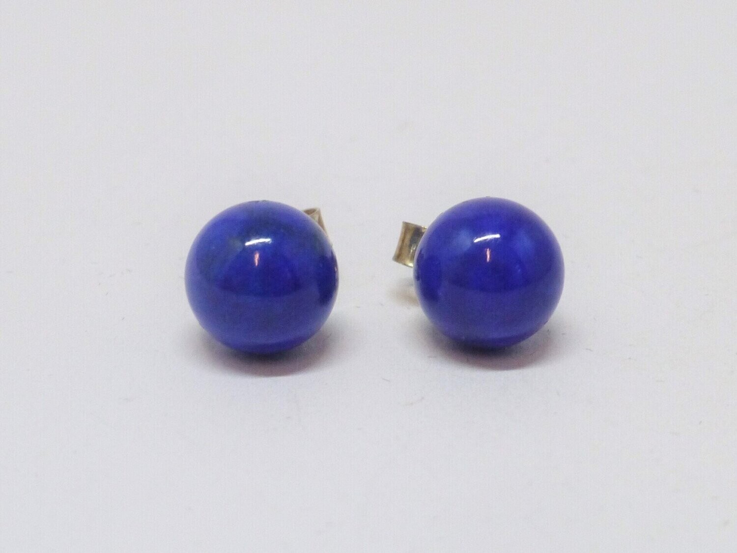Ohrstecker Lapislazuli Blau Kugel - verschiedene Größen