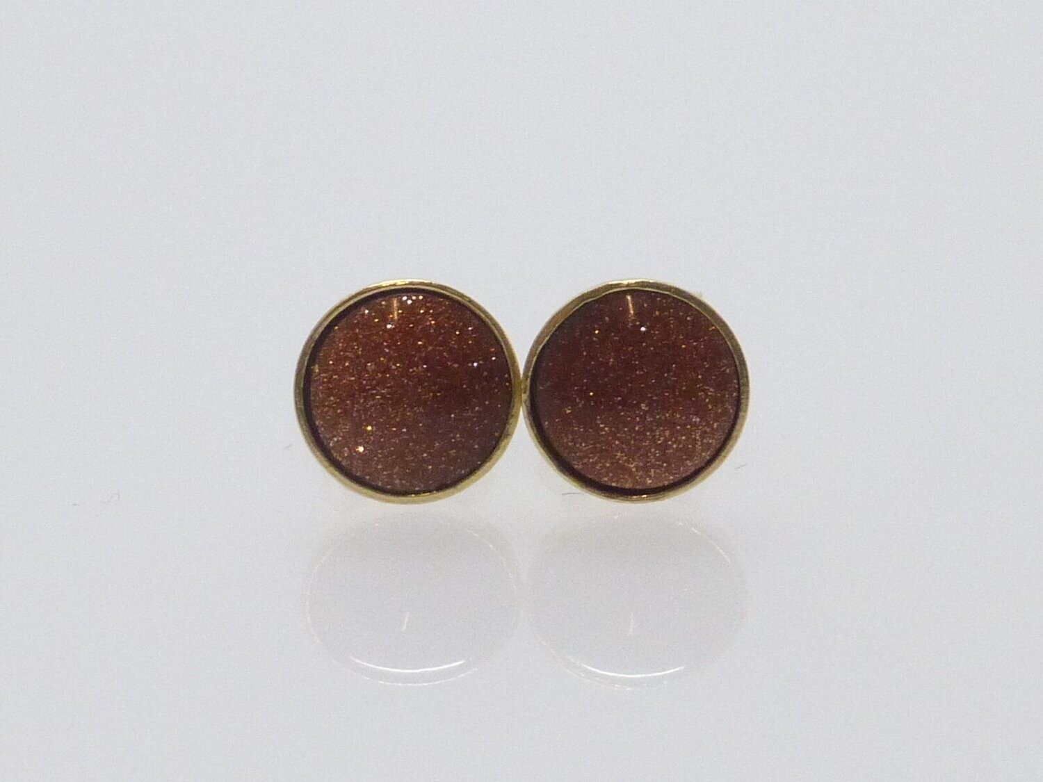 Ohrstecker Godfluss Cabochon 6mm