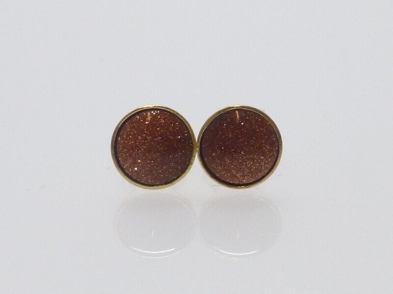 Ohrstecker Godfluss Cabochon 6mm