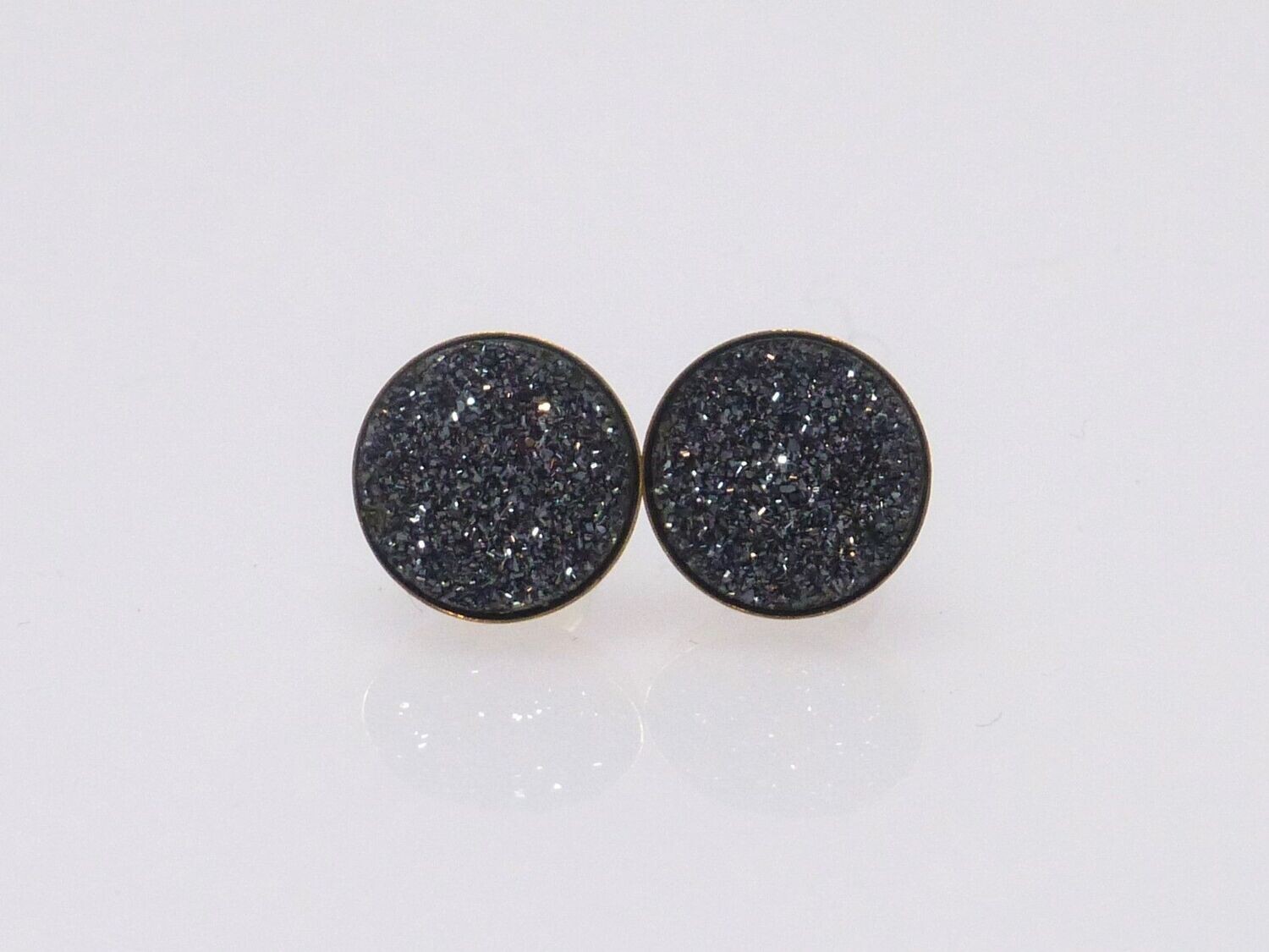 Ohrstecker goldfilled Luxcera Cabochon 8mm