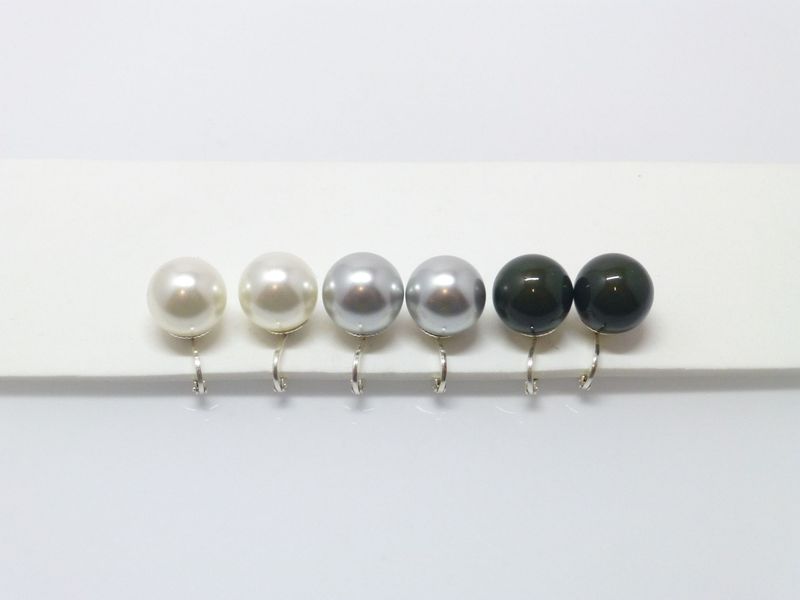 Ohrclips mit Perle 14mm