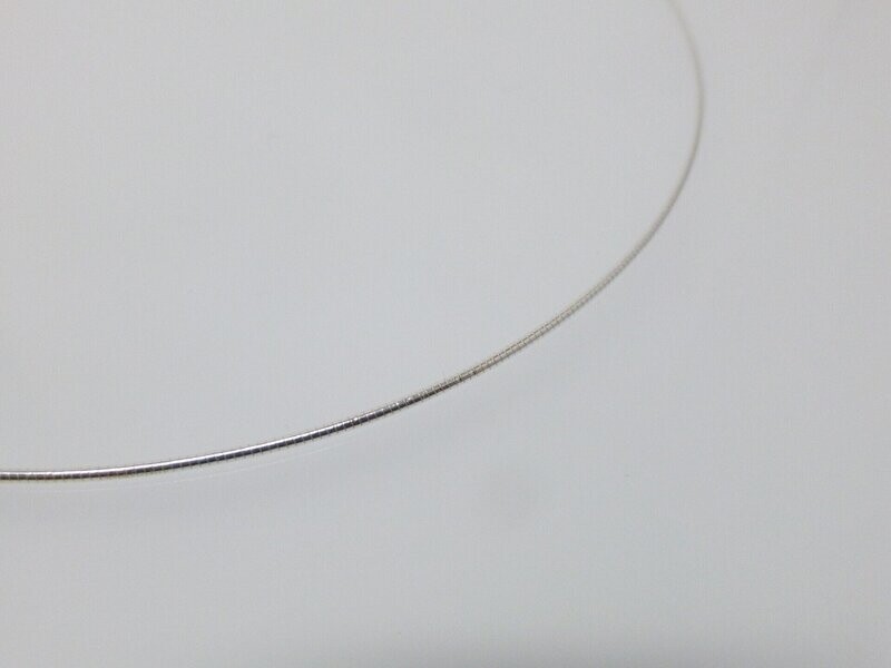 Omega-Halsreifen Silber 925 1,0mm