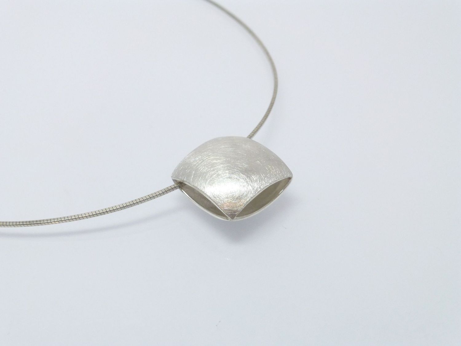 Vario-Anhänger Quadrat Argentium-Silber 20mm Vario-Anhänger Quadrat Argentium-Silber 20mm