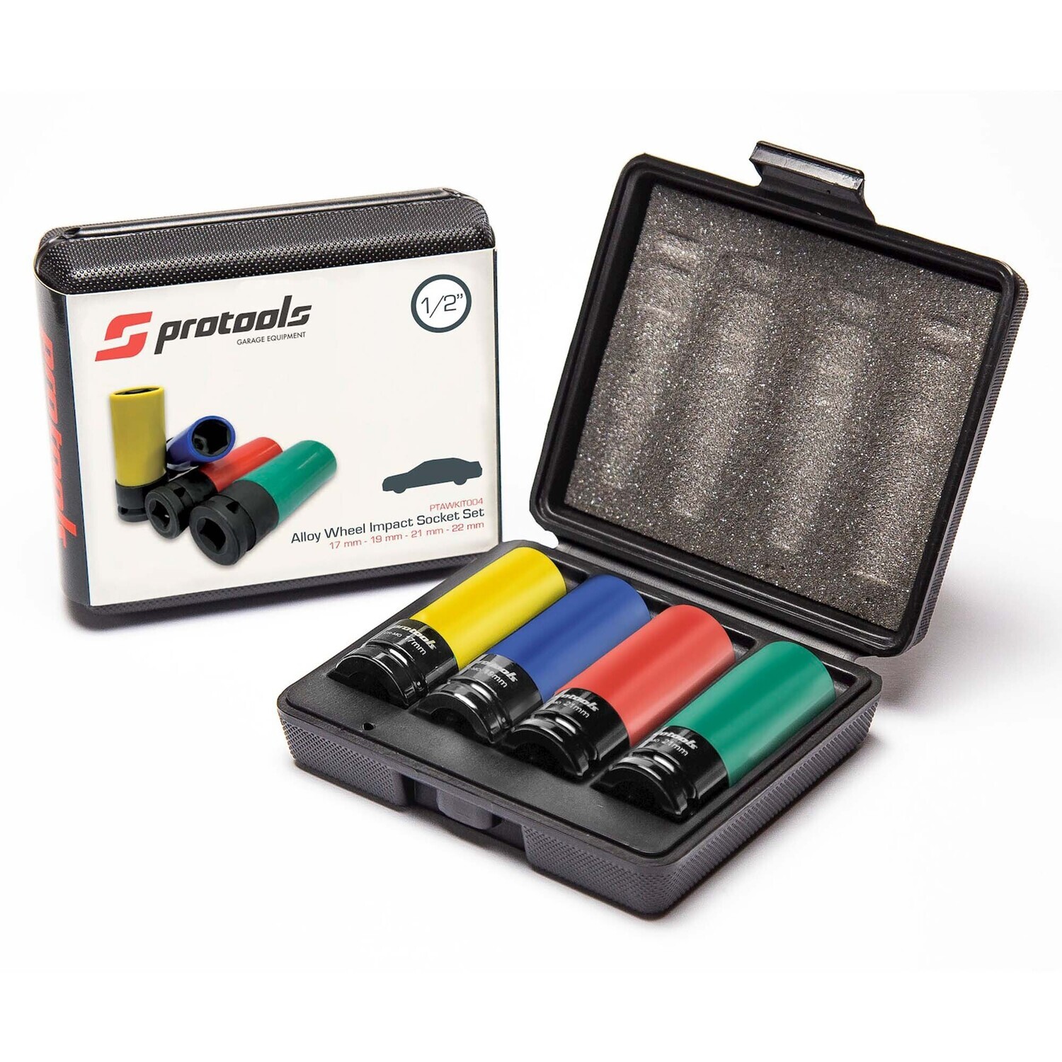 1/2” bussole KIT 4 pz. lunga