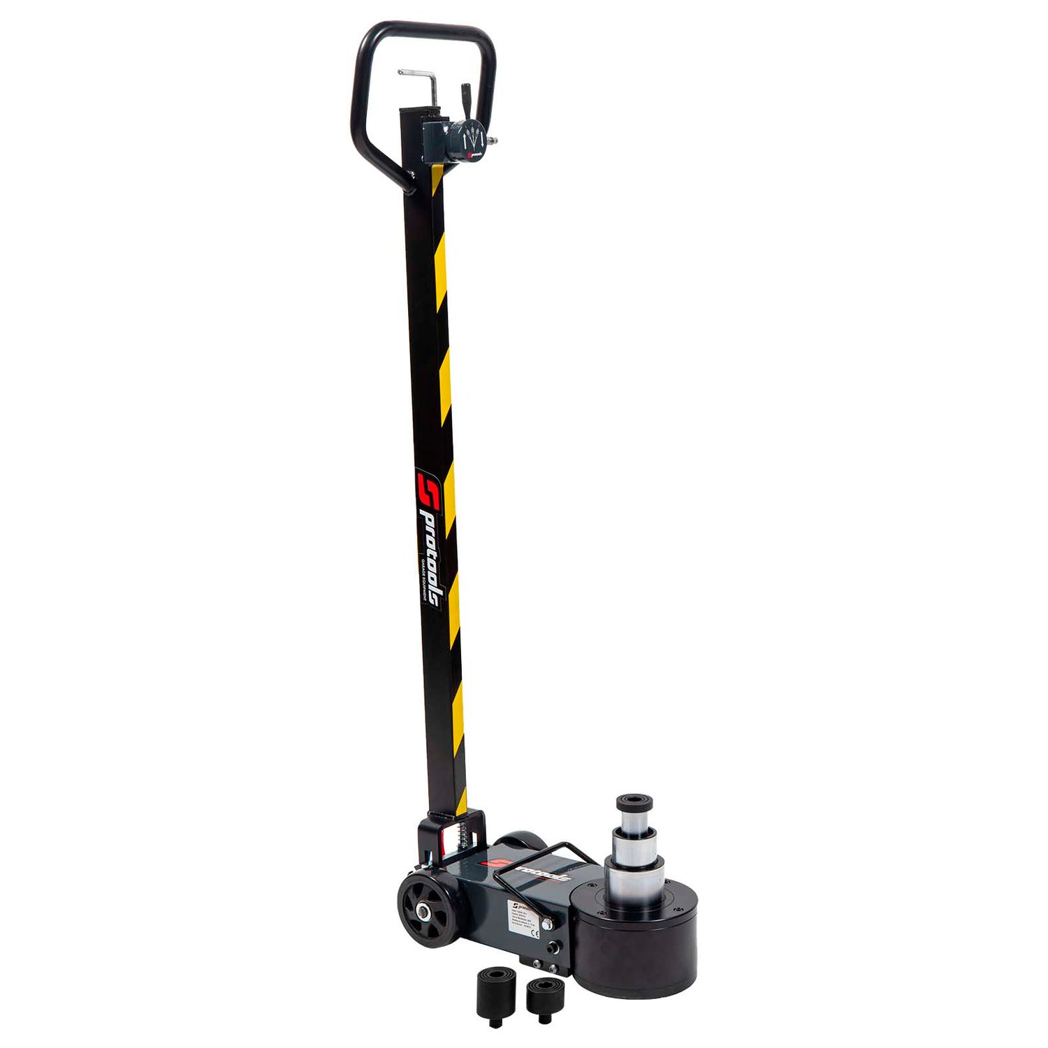 PJA040.125.3  Air-hydraulic jack - Capacity 40-22-10 t