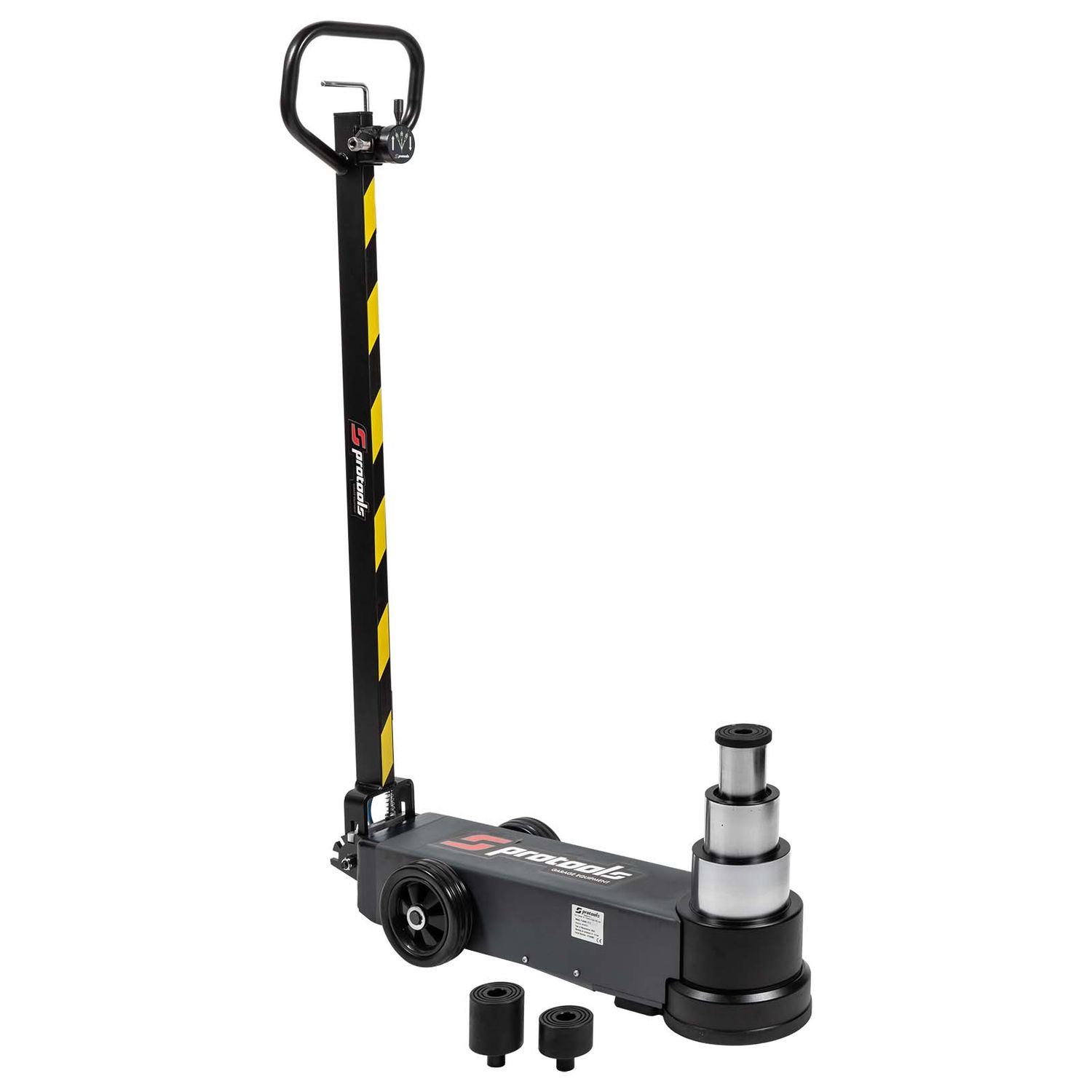 Air-hydraulic jack - Capacity 60/40/20 t