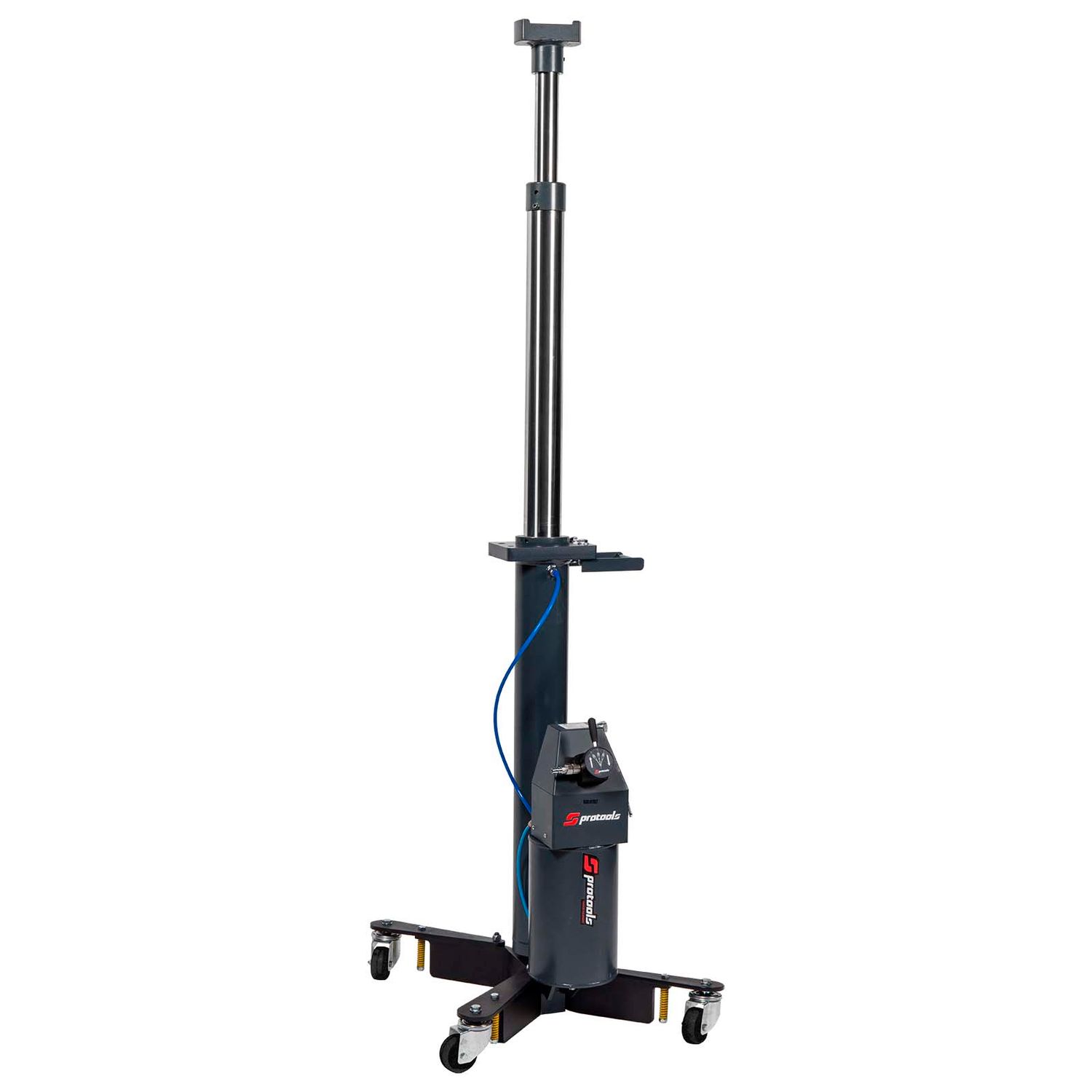 Wheeled air-hydraulic pitjack - Capacity 16/8 t