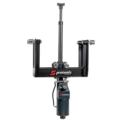 Suspended air-hydraulic pit jack  - Capacity 16/8 t - STROKE 1300