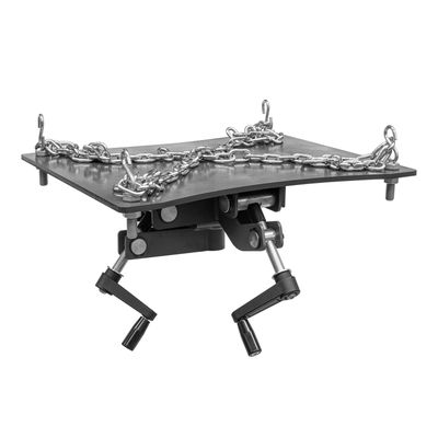 Adjustable plate with chains