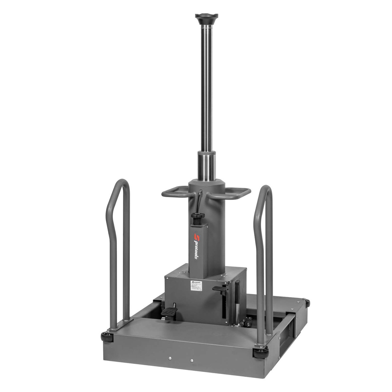 Air hydraulic pit jack - Capacity 30/15 t - Sliding cylinder