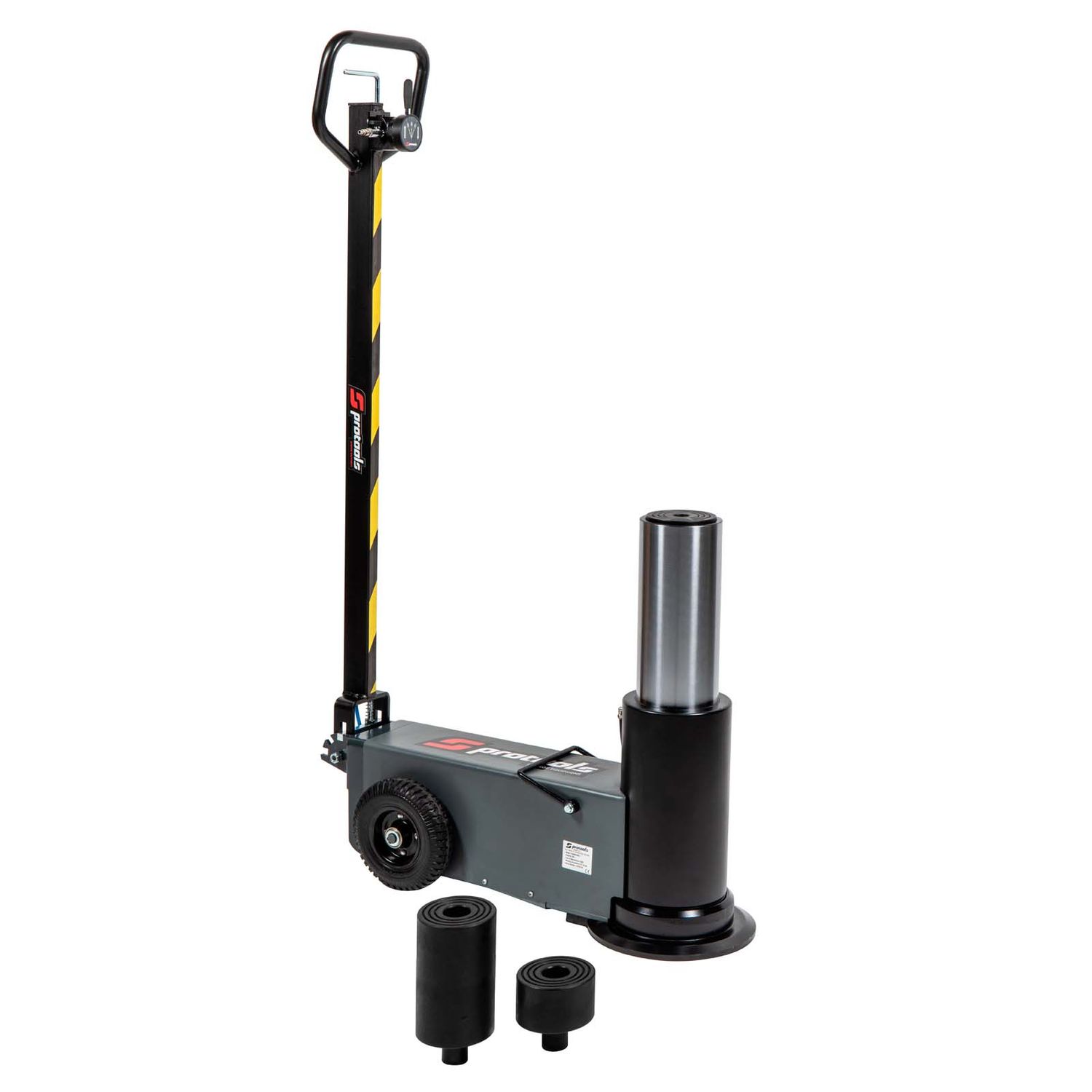 Air-hydraulic jack - Capacity 60 t - For heavy vehicles