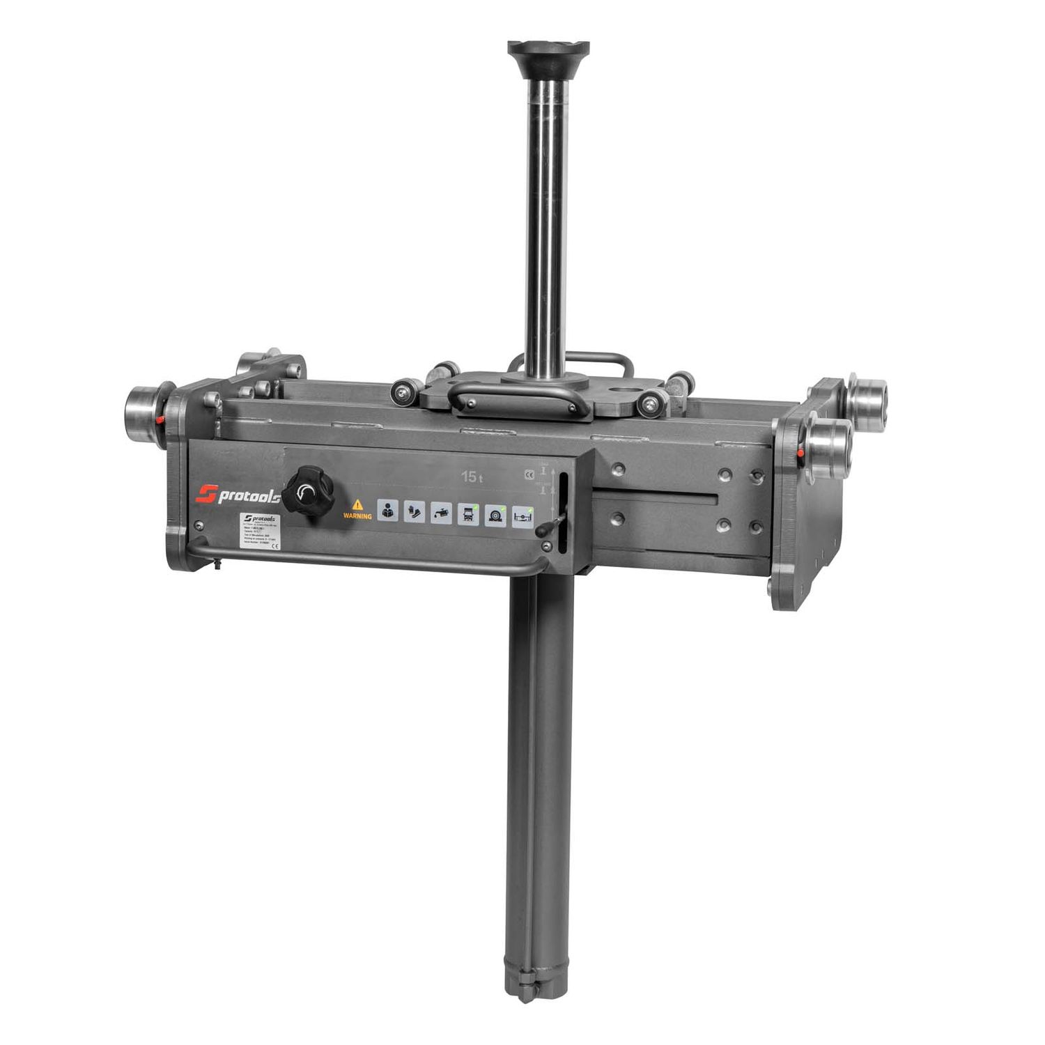 Suspended air-hydraulic pit jack  - Capacity  15t - STROKE 800