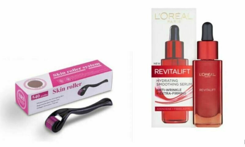 0.25mm Dermaroller &amp; L&#39;oreal Retinol Serum