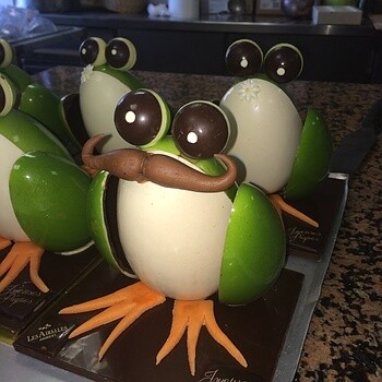 Mr Grenouille, chocolat noir ou lait