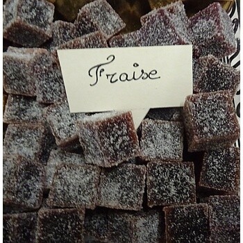 Pâtes de fruits à la Fraise