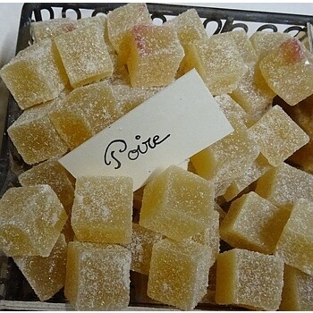 Pâtes de fruits à la Poire