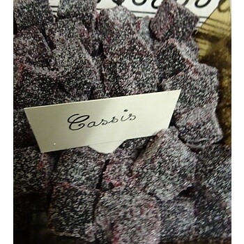 Pâtes de fruits au Cassis