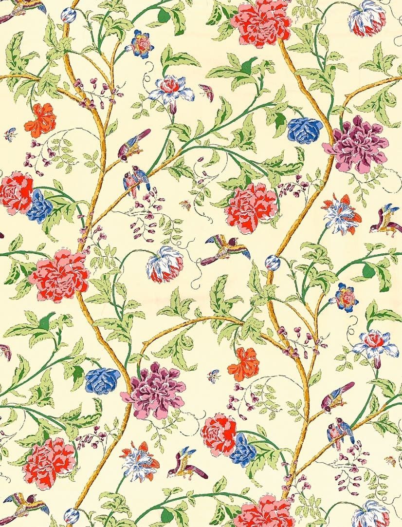 Percale ARBRE JAPONAIS