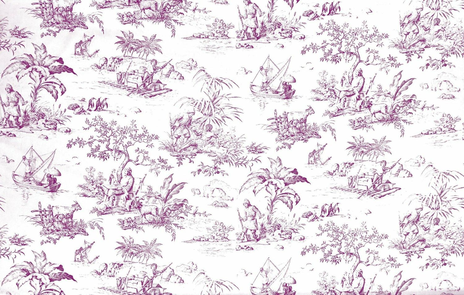 Toile ROBINSON CRUSOE