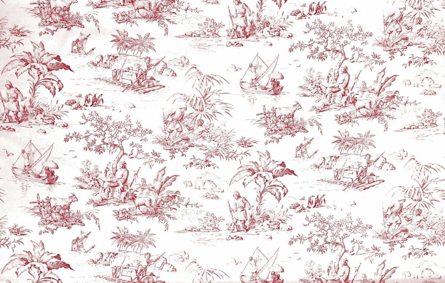Toile ROBINSON CRUSOE