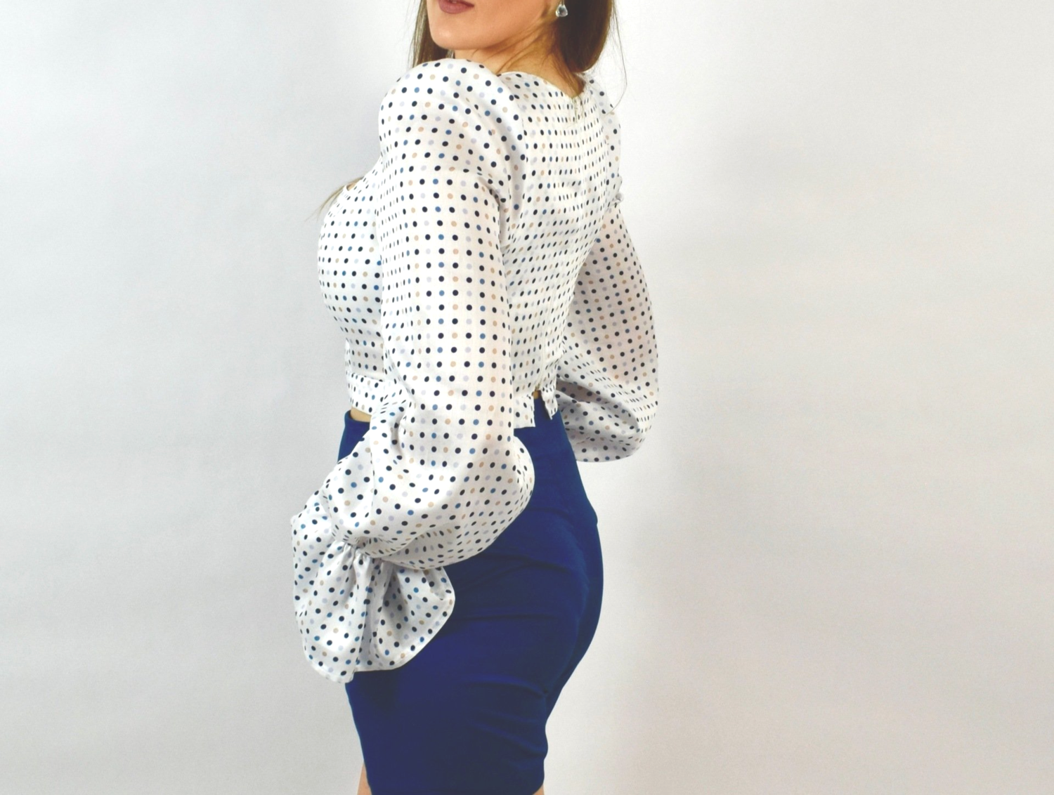 Cropped Top-Hemd