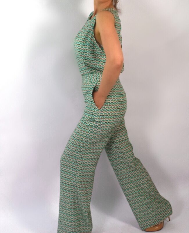 Jumpsuit aus Viskose