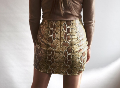 Rock Schlangenhaut -Optik