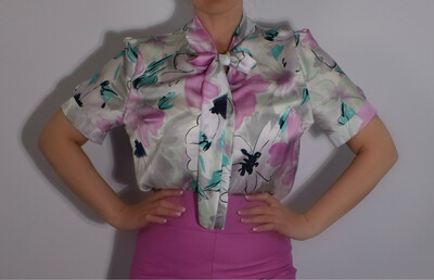 Satin Bluse Satin Bluse