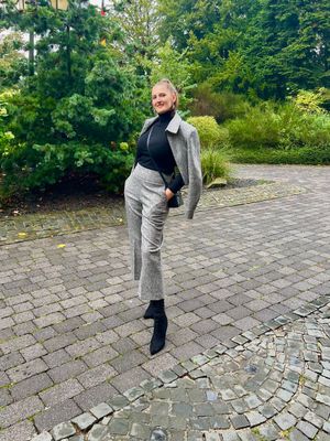 Pfeffer & Salz Hose 3/4 Länge