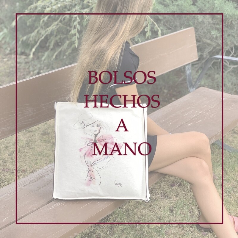 Totebag handmade con ilustración personalizada