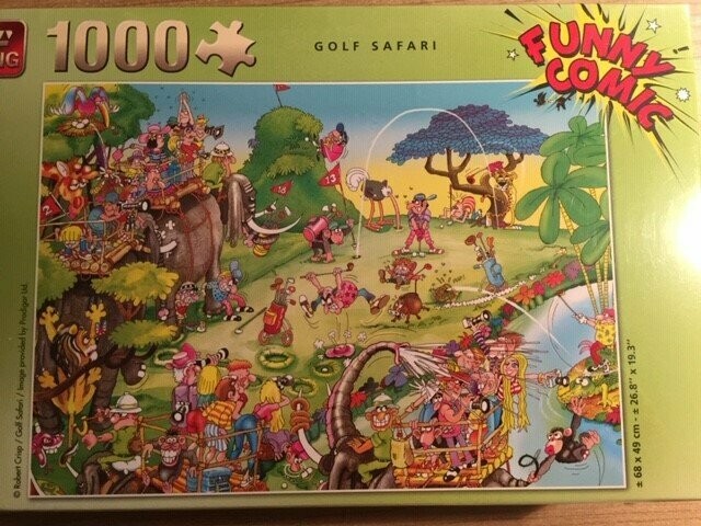 Golfpuzzel 1000stukjes